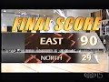 Akron East 90 Akron North 29