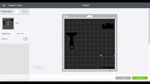 How to cut different colours on the same mat in Cricut Design Space