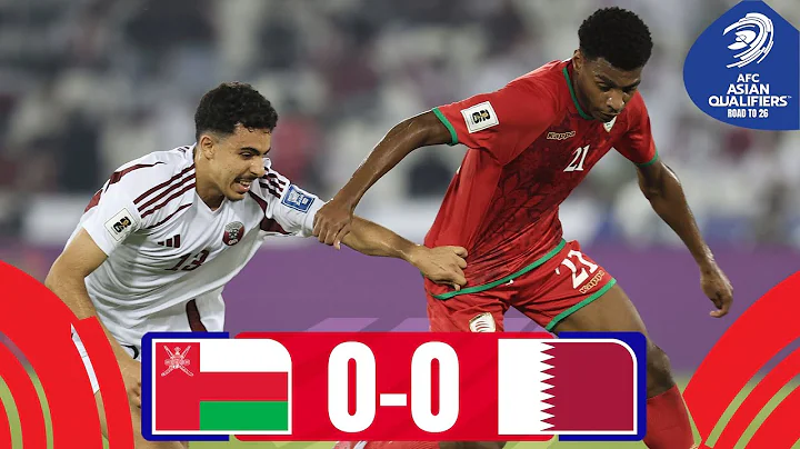 PRESSURE RISES after opening draw! | Oman - Qatar | Highlights #AsianQualifiers – Playoffs