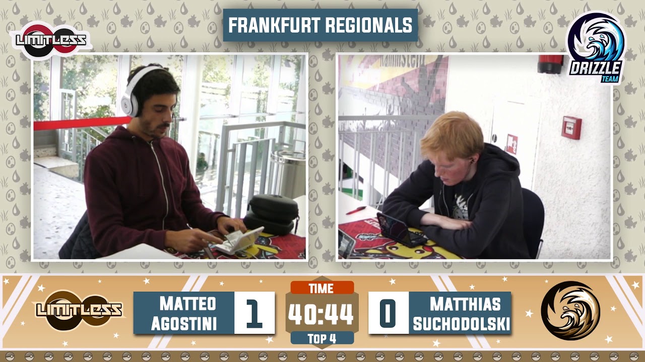【VGC 2019】 Offenbach/Frankfurt Regionals | Matteo Agostini vs. Matthias Suchodolski (Top 4)