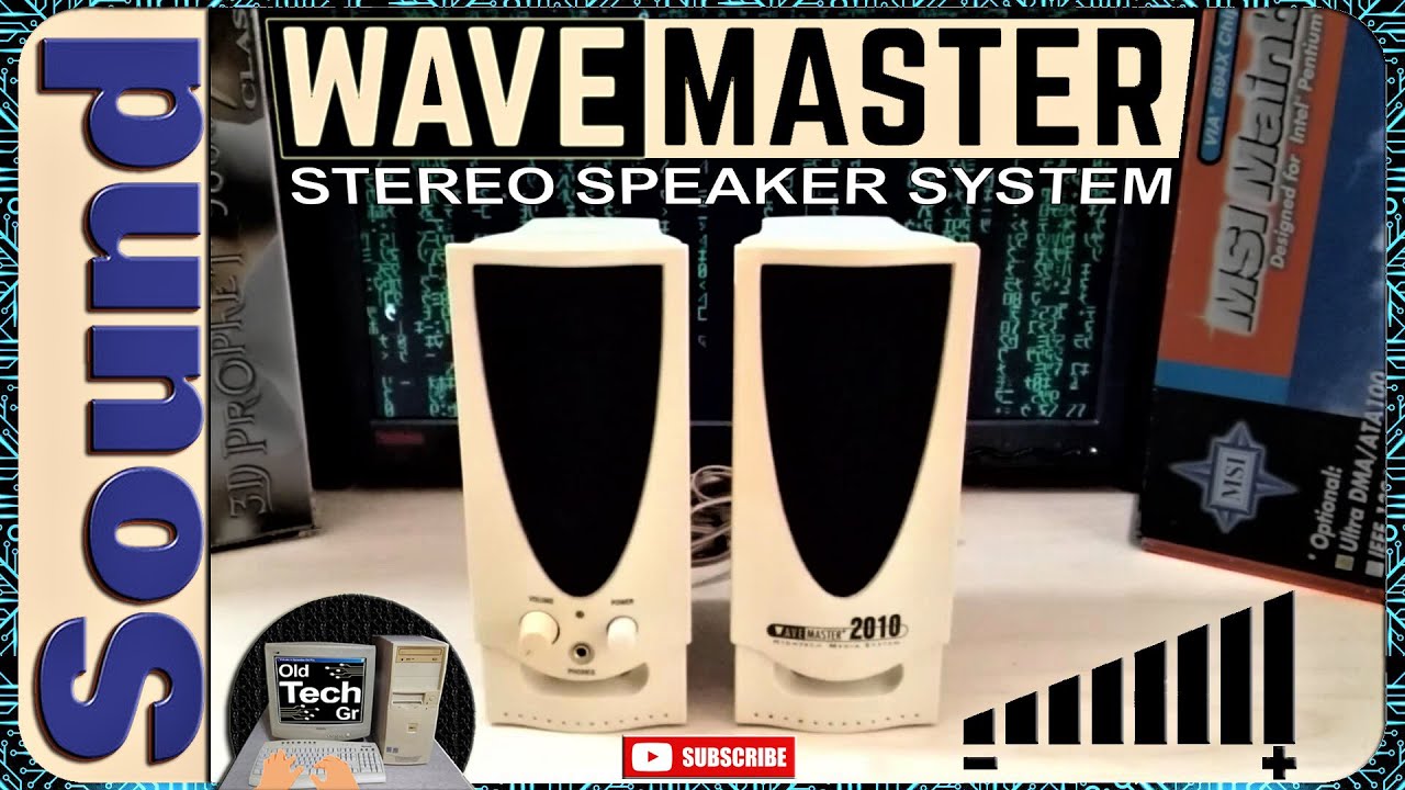 Wavemaster 2010 Speaker system for Computers
