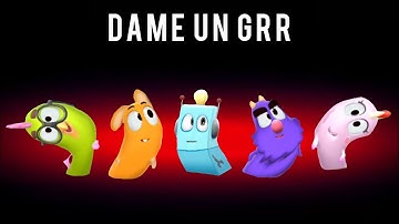 SQUEAK AND FRIENDS - DAME UN GRR - MY TALKING TOM 2