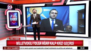 Mi̇lletveki̇li̇ Tolga Ağar Kalp Kri̇zi̇ Geçi̇rdi̇