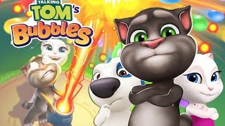 Talking Tom Bubbles Shooter (level 100)  Android Gameplay screenshot 5