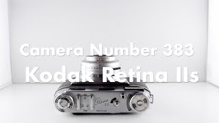Camera Number 383 Kodak Retina IIs