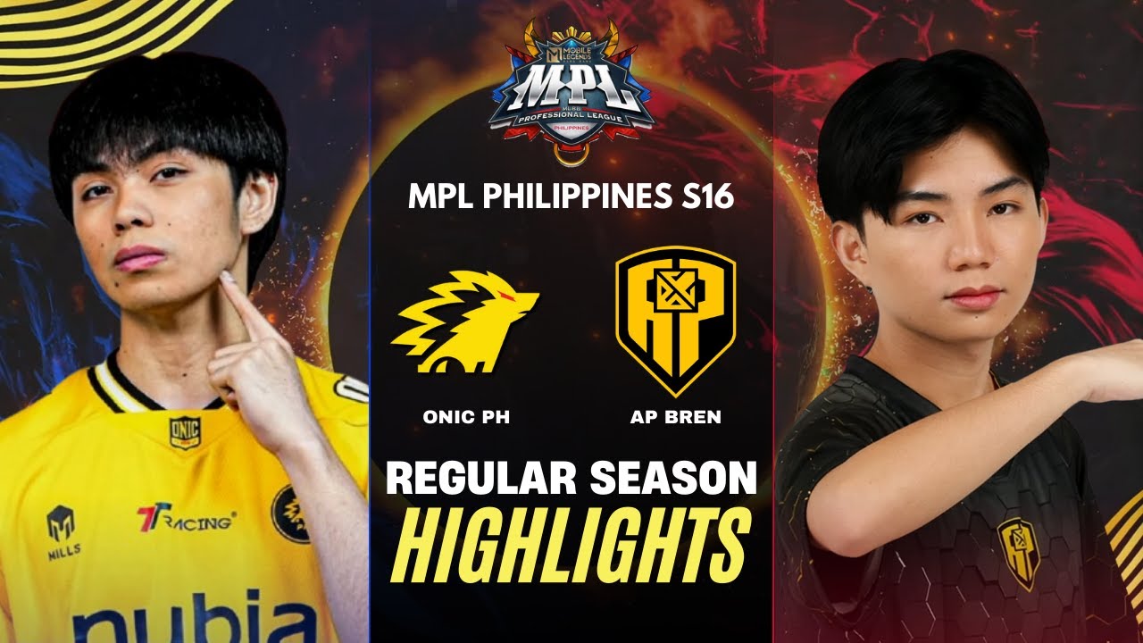 [HIGHLIGHTS] ONIC PH vs AP BREN MPL PH S16 REGULAR SEASON | ONIC vs BREN