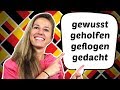 The IRREGULAR German past participle of 10 German Verbs you need to know!!