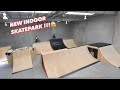 NEW INDOOR SKATEPARK !!!