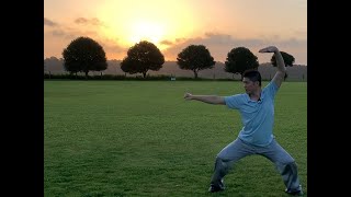 【五步拳】wu bu quan 預備式 1左弓步搂手衝拳 2弾踢衝拳 3馬歩架打 4歇步盖衝拳 5提膝穿掌 6仆步穿掌 7虚步挑掌 8收式 | TaijiShuren太極修練