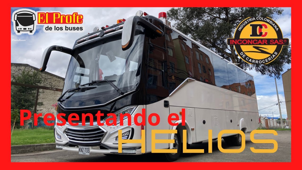Presentando el Modelo HELIOS de Carrocerías INCONCAR @autobuses @buses @busesdeturismo