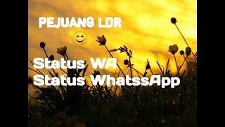 Status WhatssApp, story WA Pejuang LDR. Rindu