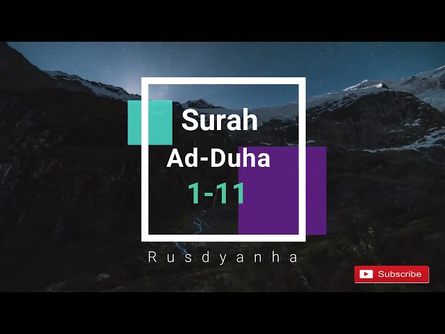 Surah Ad-Duha class=