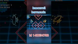 baconroll barracuda by DjMiyaCutez (me) #geometrydash