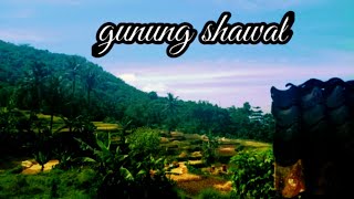 Cinematic Alam 30 detik || sawah gunung shawal