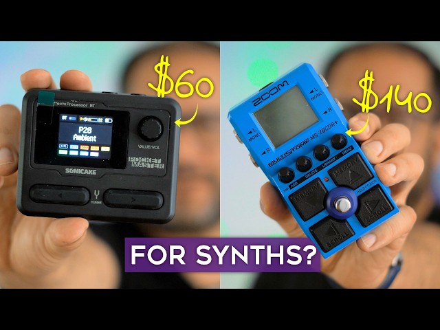 Quick look: Sonicake Pocket Master and ZOOM MS-70CDR+ for