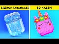 3D KALEM VE SICAK SİLİKON || 123 GO Like! 3D Kalem ve Silikon Tabancasıyla Yapılan El İşleri