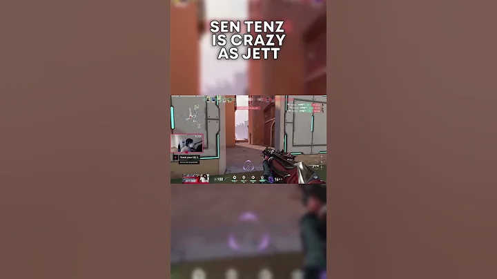 TENZ IS HACKING IN VALORANT #valorant #valorantclips #valoranthighlights #shorts
