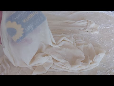 Video: Դիետիկ ֆիլոյի խմոր շտրուդել