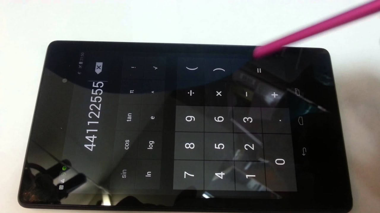 asus nexus 7 2013 с новым стеклом, проверка