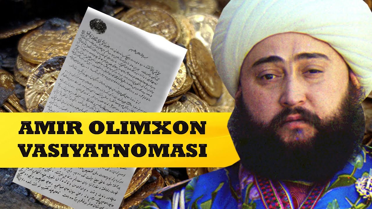 КЎРИНГ МАНА ЎША СИР ТУТИЛГАН ВАСИЯТНОМА