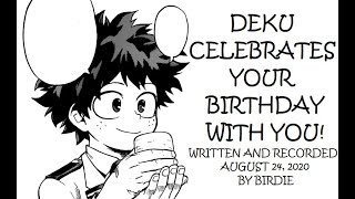 Deku Celebrates Your Birthday With You Part My Hero Academia Asmr Roleplay