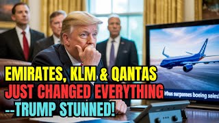 Trump Furious as Emirates, KLM & Qantas Abandon U.S. Plans in Shocking Airline Move! Tariffs, Trade