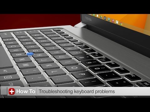 Toshiba How-To: Troubleshooting keyboard issues on a Toshiba Laptop