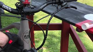 Ride1UP LMT’D Fork Assembly- Detailed