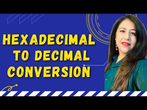 Hexadecimal to Decimal Conversion / Data Representation/ Computer ...