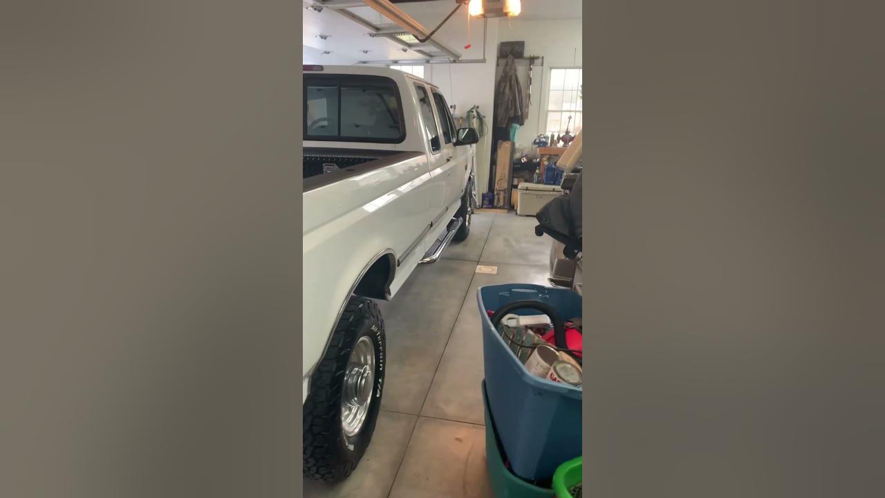 1997 f250 7 3 powerstroke straight piped with a ts performance 6