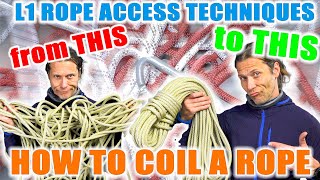 How To Coil a Rope - IRATA Rope Access Training screenshot 2