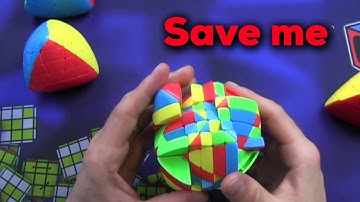 6x6 Mastermorphix - LONG Solve and Commentary From Yours Truly - SpeedCubeShop Unboxing