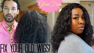 How to Restore a Wavy Synthetic Wig