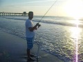 Cocoa Beach Surf Fishing for Ladyfish and Whiting - YouTube