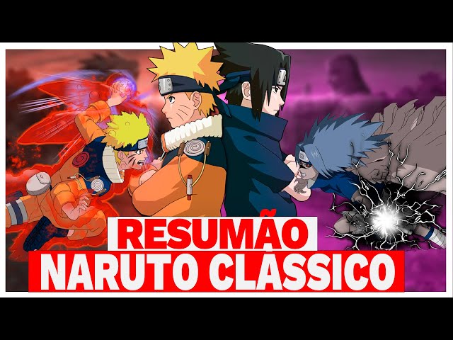 NARUTO CLÁSSICO 1ª TEMPORADA COMPLETA - AO VIVO ! 