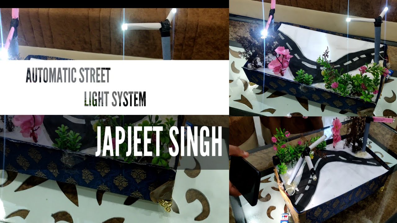 Automatic Street Light System using LDR | Science Project ideas | How to make street light system