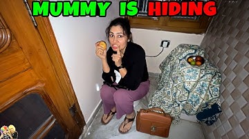 MUMMY IS HIDING | Comedy Family Vlog | Aayu and Pihu Show