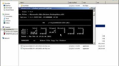 How to Create a Slipstreamed Installation Disk in SQL Server 2008 R2