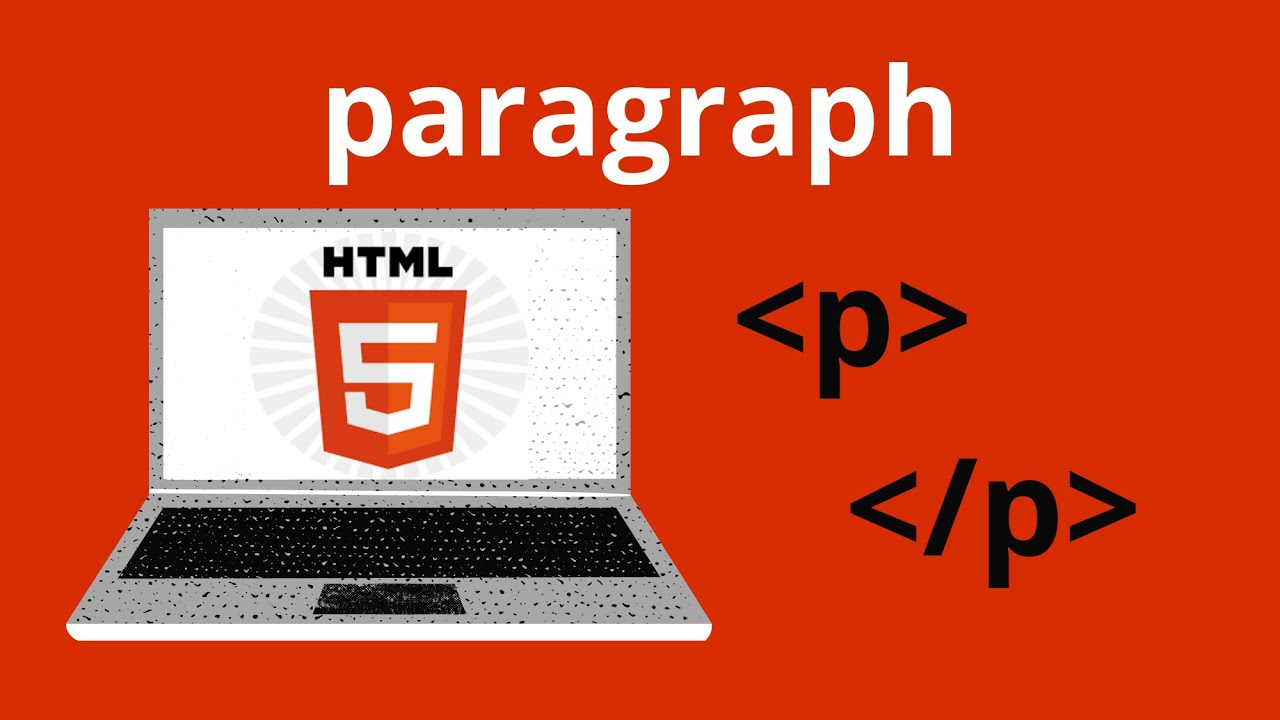 #4 how to write a paragraph in html document : 'p' tag - YouTube