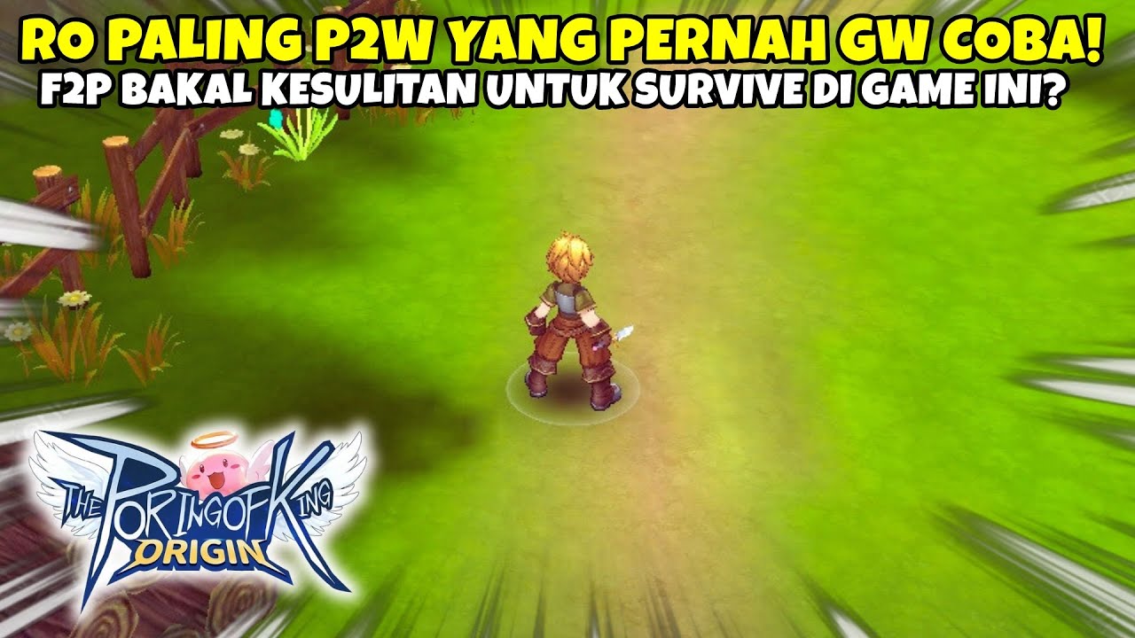 PENDAPAT GW SETELAH COBAIN RO THE KING OF PORING ORIGIN SELAMA 5 JAM