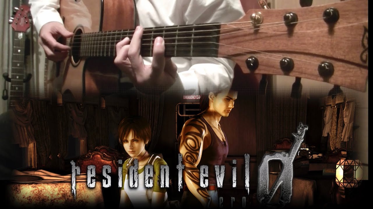Resident Evil 0 - Safe Haven (Save Room Theme) Acoustic Fingerstyle Guitar + Screen Tabs