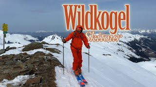 Wildkogel skitour at Fruhmesser 2233m