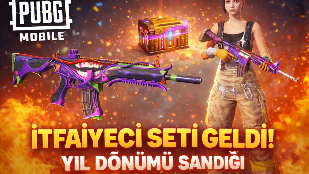 İTFAYECİ SETİ GELDİ😱 / YIL DÖNÜMÜ SANDIĞI 