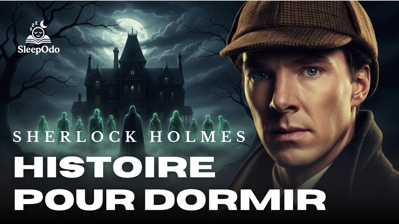 Sherlock Holmes - 2H30  - Histoire pour Bien Dormir 🌙   - Le Manoir aux Treize Fantômes - Halloween🎃