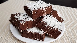 No flour! Sugar free! Only 2 ingredients! Chocolate dessert in 5 minutes