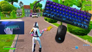 SteelSeries Apex Pro Mini Fortnite Map🤩Keyboard Sounds 240 FPS Smooth 4K⭐