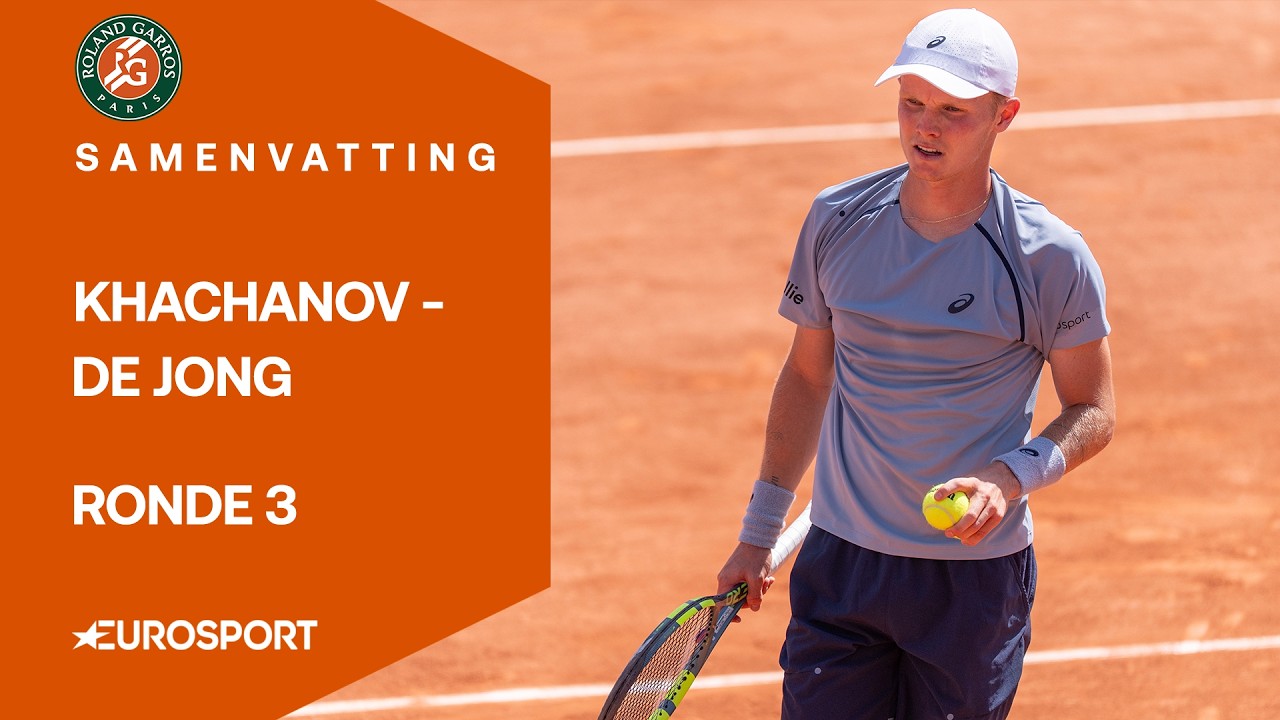 HISTORISCHE PARTIJ VOOR JESPER DE JONG | Roland Garros 2026 | Samenvatting Ronde 3