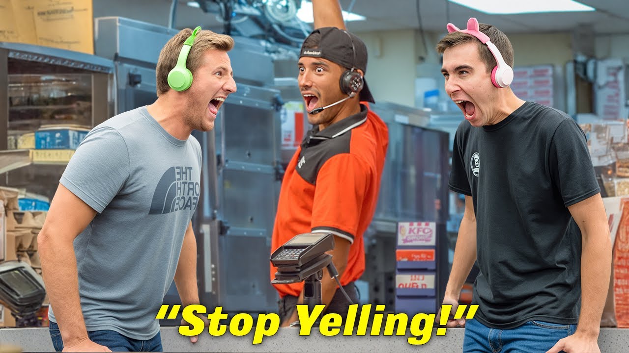 Кричащие заказы на фастфуд!