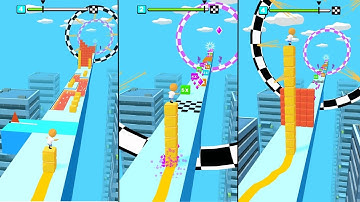 Cube Surfer Gameplay - Voodoo Game (iOS, Android)