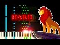 King of Pride Rock (from The Lion King) - Piano Tutorial